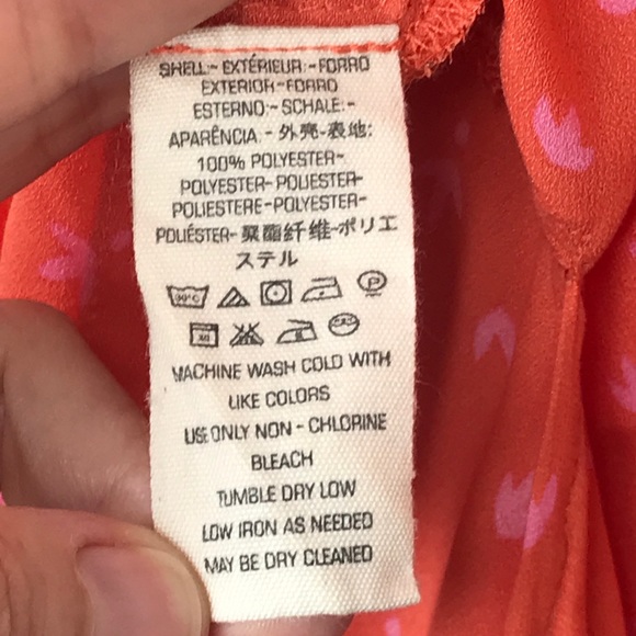 Free People coral sleeveless blouse - Picture 4 of 4